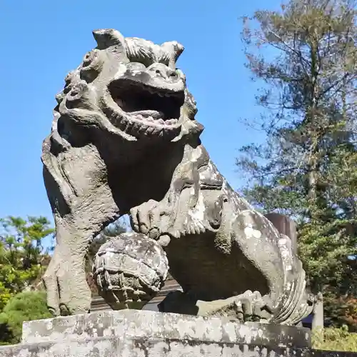 八幡宮の狛犬