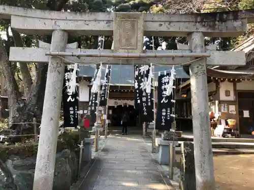 王子神社の鳥居