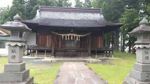 白子神社の本殿