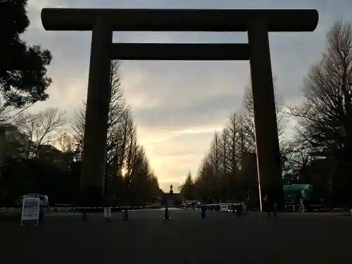 靖國神社の鳥居