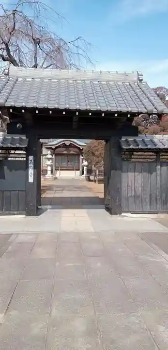 馬蹄寺の山門・神門