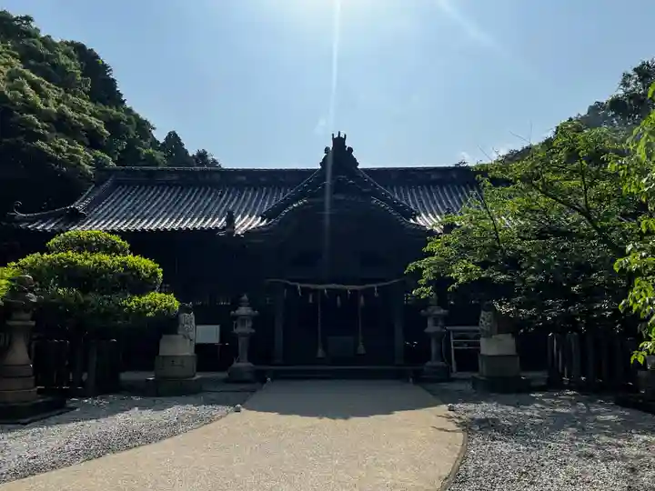 早吸日女神社の本殿・本堂