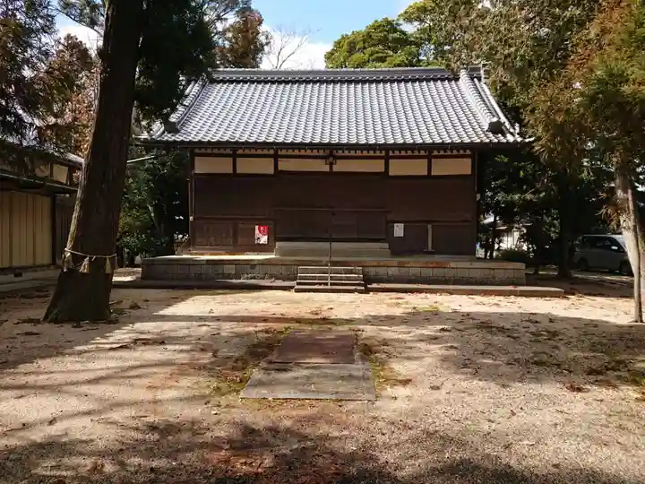 大鹿三宅神社の本殿・本堂