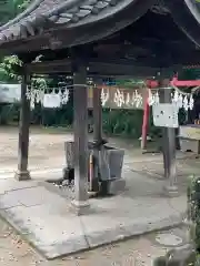 本太氷川神社の手水