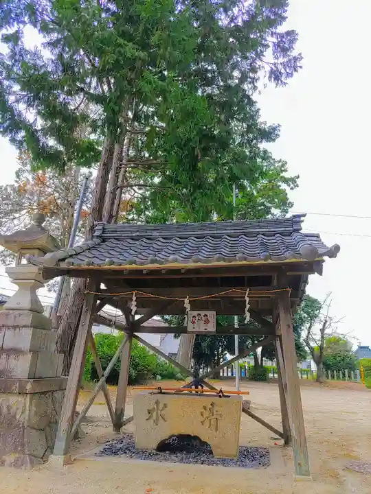 熊野社(東菱野町)の手水舎