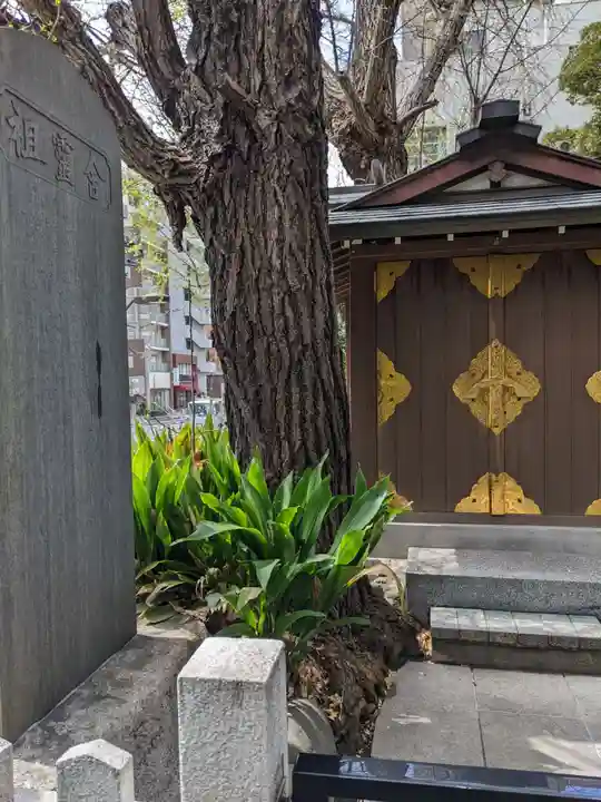 鳥越神社の自然