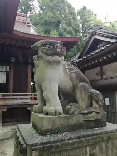 素鵞神社の狛犬