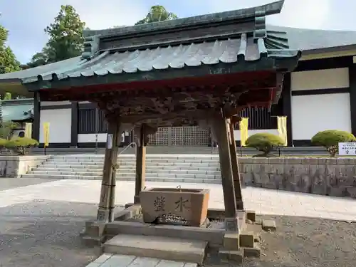 清澄寺の手水舎