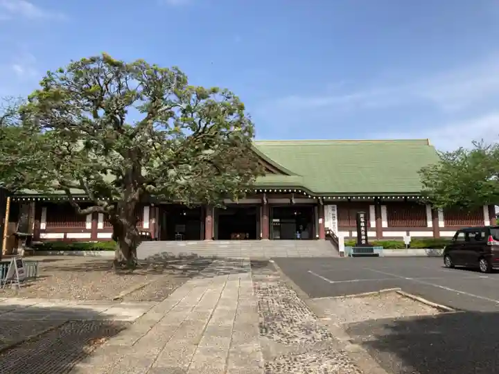 法華経寺の本殿・本堂