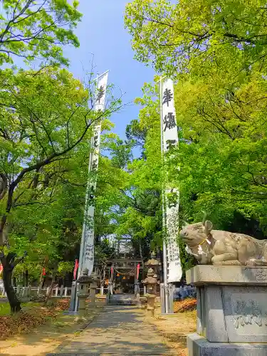 天満社（神有天満社）の狛犬