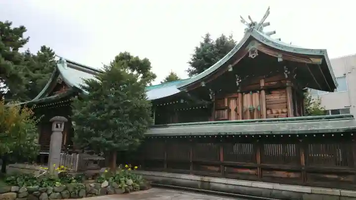 松原神社の本殿・本堂