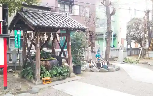 矢先稲荷神社の手水舎