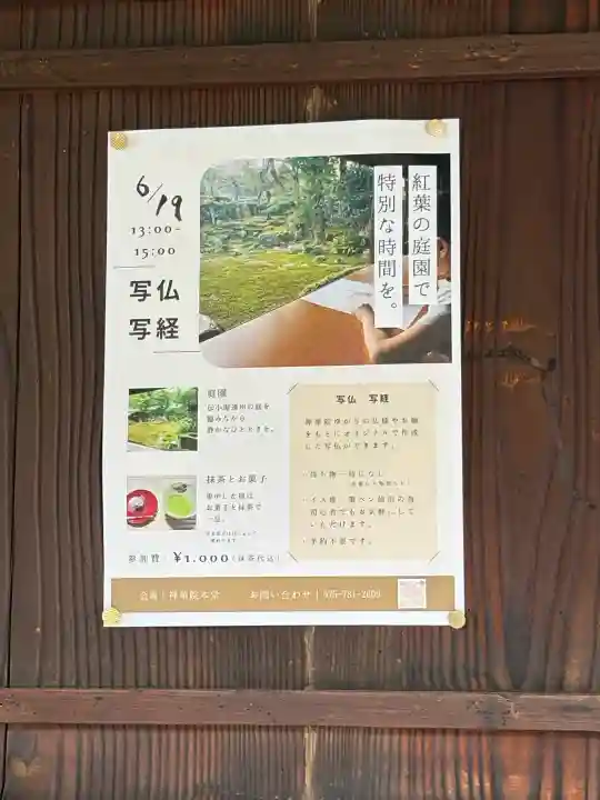 禅華院の{uncategorized: "未分類", other: "その他", undefined: "問題あり", building: "その他建物", grave: "お墓", sacred_gate: "鳥居", guardian: "狛犬", statue: "像", buddha: "仏像", history: "歴史", nature: "自然", garden: "庭園", animal: "動物", pagoda: "塔", temizu: "手水舎", mountain_gate: "山門・神門", sanctuary: "本殿・本堂", subordinate: "末社・摂社", art: "芸術", scenery: "景色", jizo: "地蔵", ema: "絵馬", goshuin: "御朱印", omikuji: "おみくじ", items: "授与品その他", amulet: "お守り", goshuincho: "御朱印帳", eats: "食事", festival: "お祭り", votive_dance: "神楽", shichigosan: "七五三参", wedding: "結婚式", experience: "体験その他", initially: "初詣", around: "周辺", anti_infection: "感染症対策"}