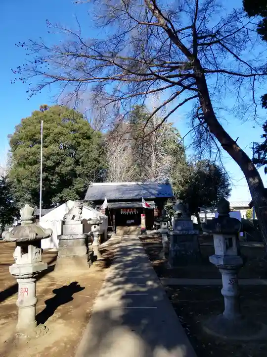 駒林八幡神社の本殿・本堂
