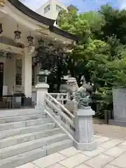 難波八阪神社の狛犬