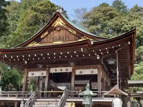 日牟禮八幡宮の本殿・本堂