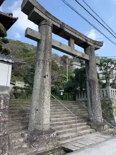 水神神社の鳥居