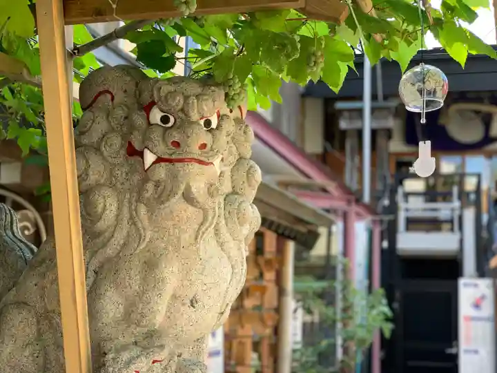 菊名神社の狛犬