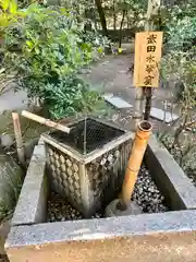 武田神社の庭園