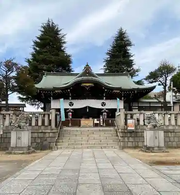 尾久八幡神社の本殿・本堂