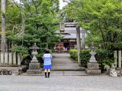 名手八幡神社の鳥居