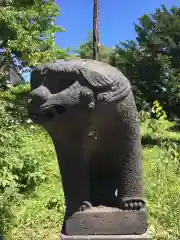 江部乙神社の狛犬