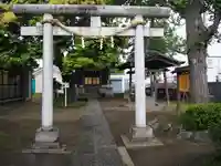 雷神社の鳥居