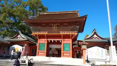 富士山本宮浅間大社の山門・神門