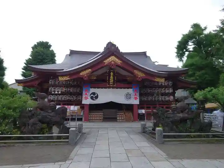 素盞雄神社の本殿・本堂