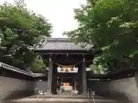 日吉浅間神社の山門・神門