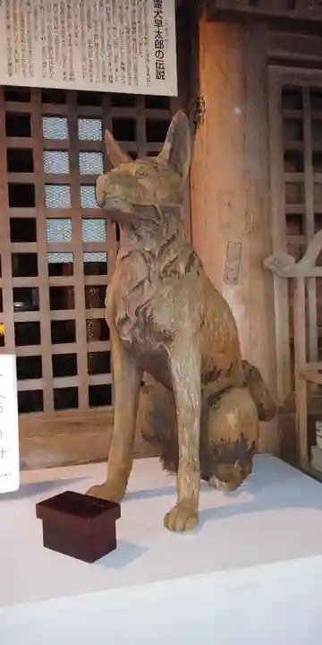 宝積山光前寺の狛犬