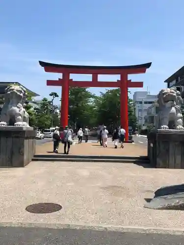 鶴岡八幡宮の鳥居