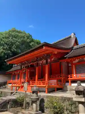 休ヶ岡八幡宮（薬師寺境内社）の本殿・本堂