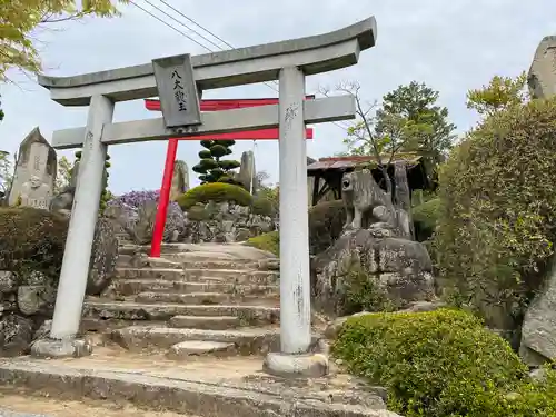 最上稲荷奥の院一乗寺の鳥居