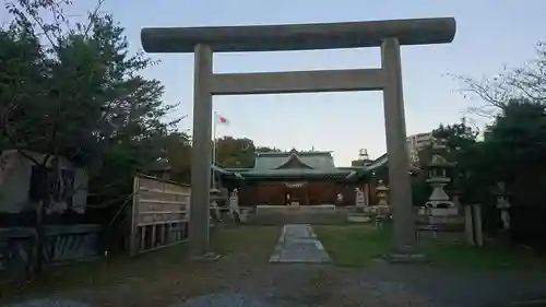 濃飛護國神社の鳥居