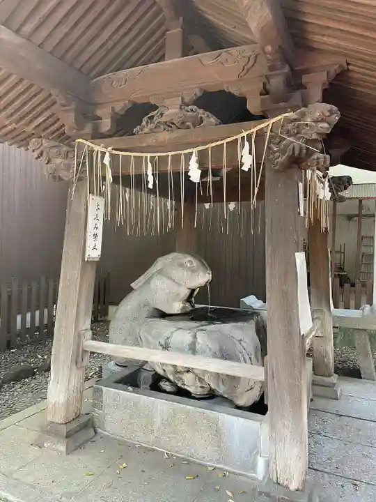 調神社の手水舎