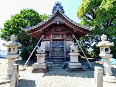 神明社(三好)の本殿・本堂