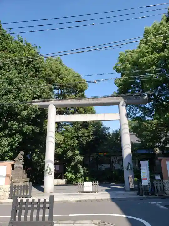 阿佐ヶ谷神明宮の鳥居