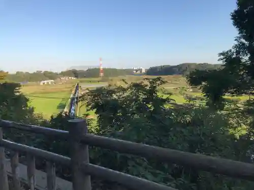 飯綱神社の景色