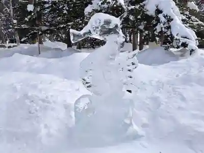 東川神社の芸術