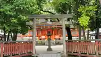 休ヶ岡八幡宮(薬師寺境内社)の鳥居