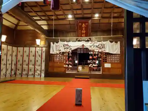 春日神社の本殿・本堂