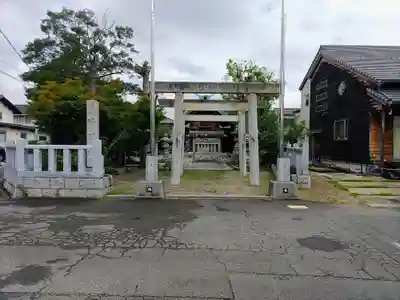 神明社(小路神明社)の鳥居