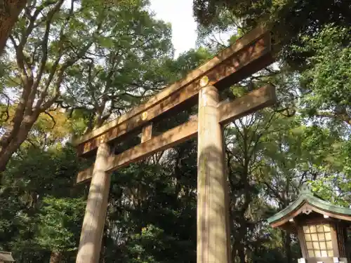 明治神宮の鳥居