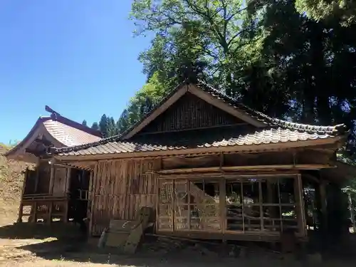 矢津田御霊神社の本殿・本堂