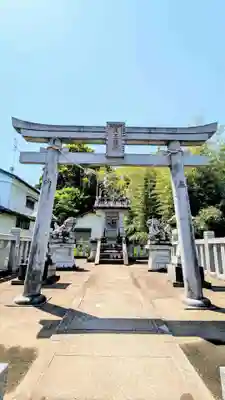 天王神社の鳥居