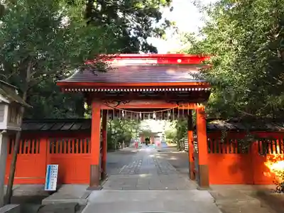息栖神社の山門・神門