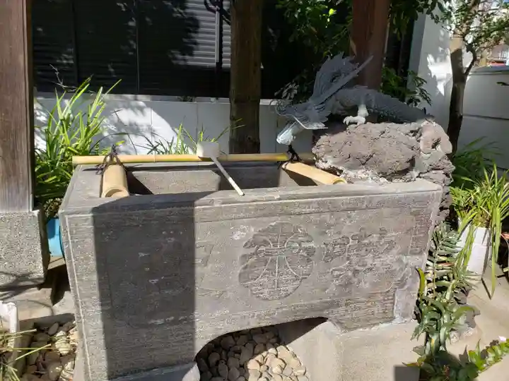 蓮光寺の手水舎