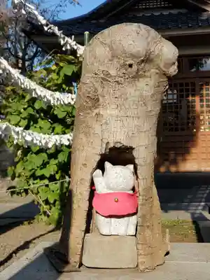 荻窪白山神社の狛犬