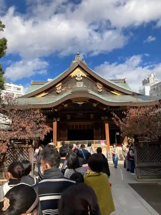 湯島天満宮の本殿・本堂